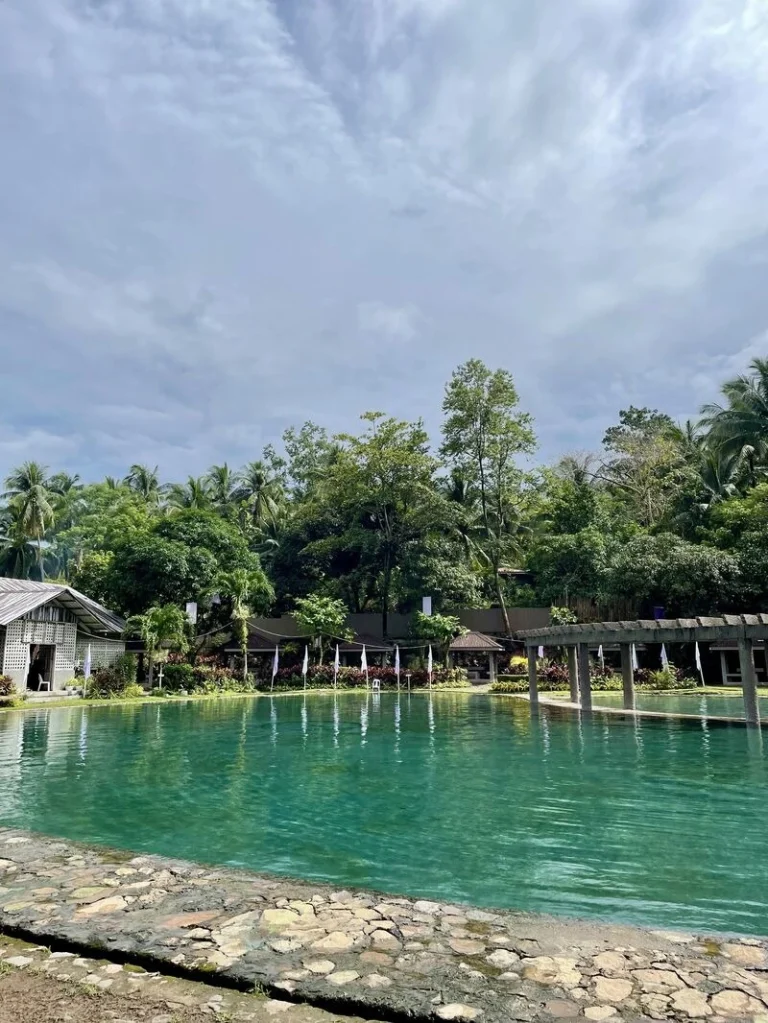 Bura Soda Water Pool captured during a gloomy day in Camiguin Island
