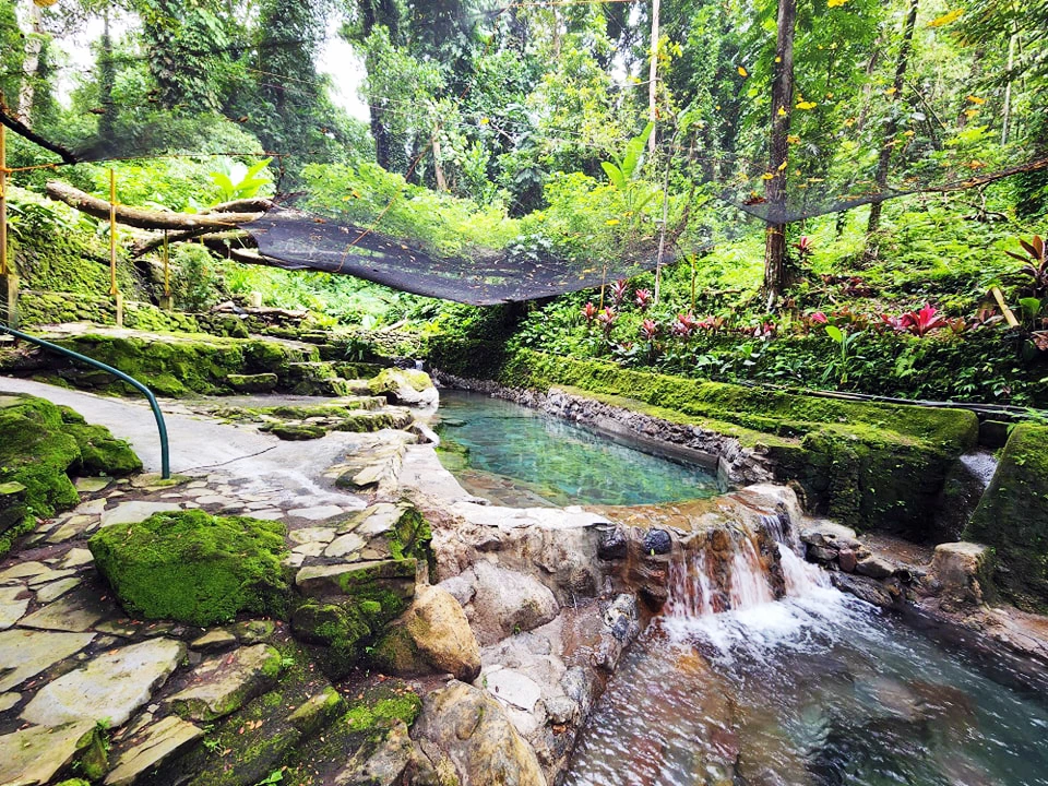 Spring from Ardent Hot Springs in Camiguin