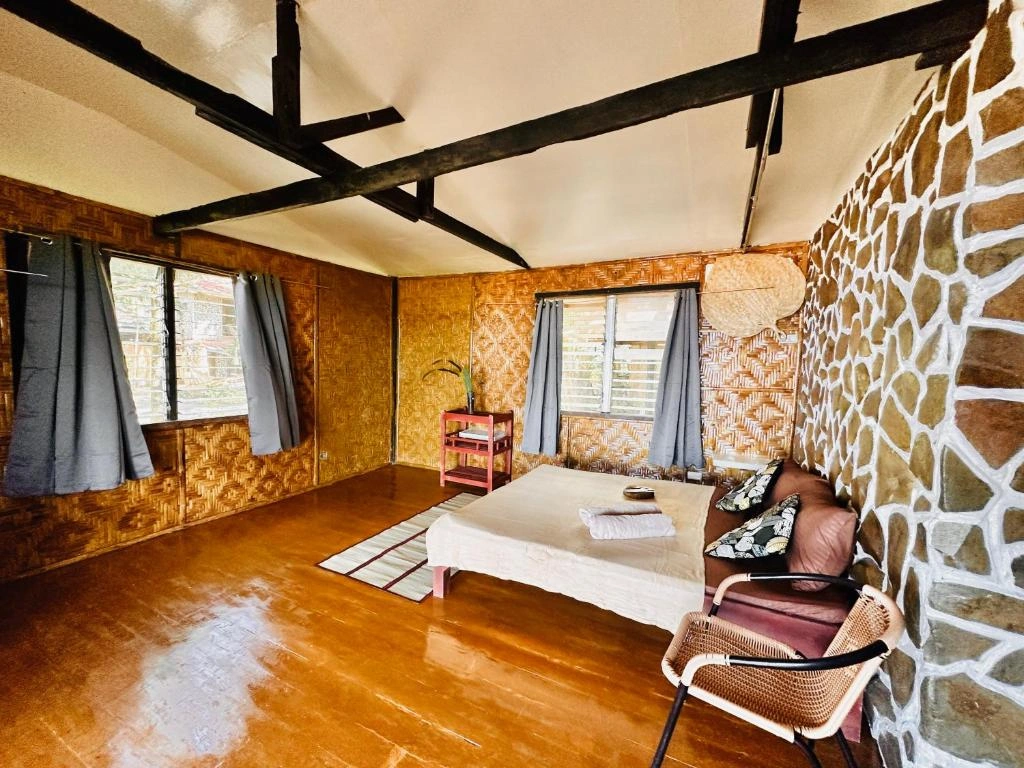 Inside the room of bungalow sea view room of Playa Del Fuego