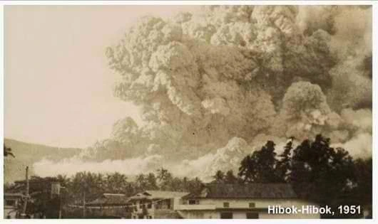 Mount Hibok-Hibok's Eruption in Camiguin Captured in 1951