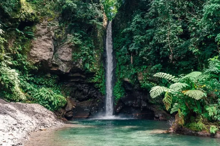 Photo of Tuasan Falls flowing beautifully in Camiguin