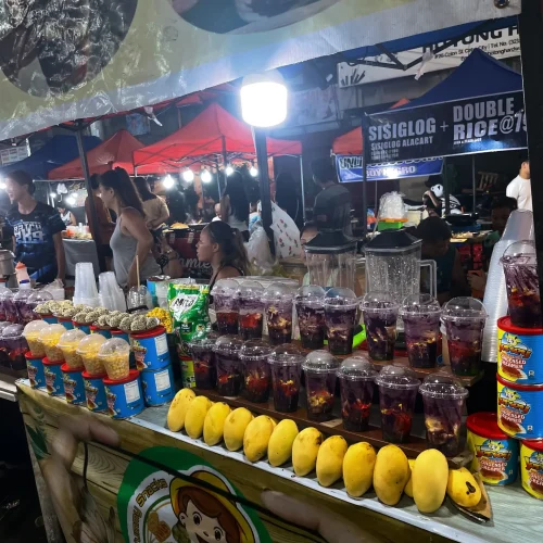 Halo-halo being sold in Colon Night Market
