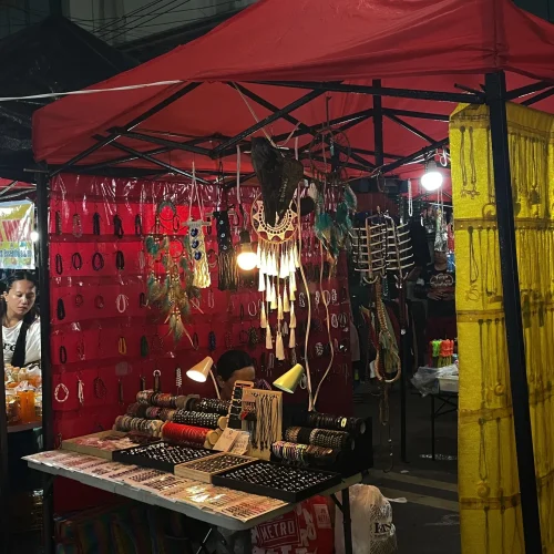 Local handmade crafts by Cebuano vendors in Colon Night Market